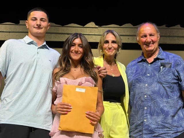 Brearley scholarship recipients are recognized during the school’s awards presentation.